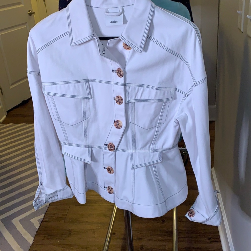 Acler new denim jacket is 8